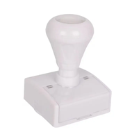 Vente en gros imprimante de timbres carré 42mm fournitures scolaires timbre pré-encreur auto-encreur timbre flash en caoutchouc promotionnel.