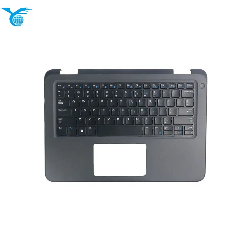 Enlem 3300 E3300 01Y1T7 için üst c-kapak Palmrest klavye çerçeve kapağı