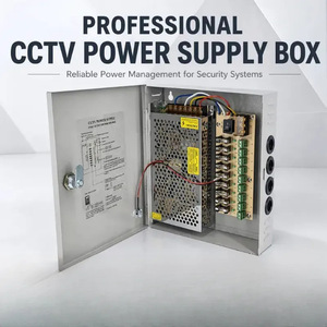 Boîtier d'alimentation CCTV 12V 10A 9 canaux 120W, alimentation centralisée DC à découpage pour systèmes de surveillance - Product Image 4