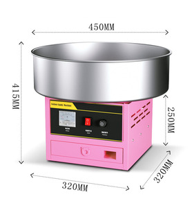 Macchina per fare <span class=keywords><strong>zucchero</strong></span> filato elettrica commerciale completamente automatica piccoli e colorati disegni Fantasy - Product Image 6