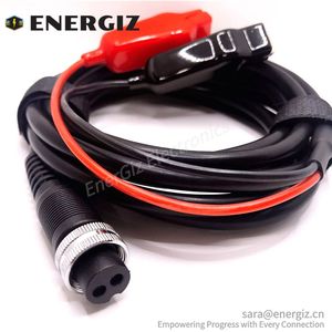 Carretes de pesca eléctricos Daiwa/ <span class=keywords><strong>Shimano</strong></span>, Cable de alimentación con conectores dobles, Material de Conductor de cobre, alimentación de batería para carrete - Product Image 4