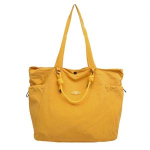 Unisex Large Capacity Lightweight Commuting <b>Shopping</b> <b>Tote</b> <b>Bag</b> Fashionable Casual Zipper Closure Shoulder <b>Bag</b> - Product Image 5