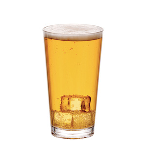 Gobelet à bière en <span class=keywords><strong>plastique</strong></span> incassable 50 cl, forme en V, <span class=keywords><strong>verre</strong></span> de bar, sans BPA, acrylique SAN MS Tritan - Product Image 1