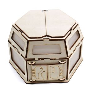 Kit de jouets éducatifs en bois Dsq Mars Base Series Airlock Transition Module pour enfants, expérience scientifique 7-9 ans - Product Image 5
