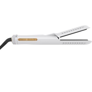 Hair Straightener Gold Ceramics Fast Heating Hot And Cold Air Dry And Wet Use Electric Wired A151 - Product Image 1