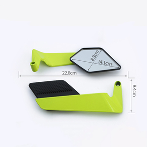 Rétroviseur de moto à aile colorée, adapté aux motos, VTT, <span class=keywords><strong>KTM</strong></span>, accessoires modifiés, rétroviseur en alliage d'aluminium - Product Image 2