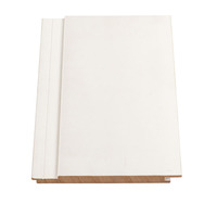 Panneaux muraux décoratifs en MDF blanc apprêté pour la décoration intérieure – Vente en gros