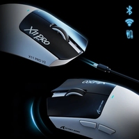 Souris de jeu sans fil ATTACK SHARK X11 PRO V2, capteur PAW3315, 30000 DPI, taux de polling 1 kHz, 66 g, légère, avec écran TFT et station de charge