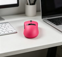 Souris de jeu sans fil OEM silencieuse et fine avec écran, double mode 2.4G, capteur optique, souris programmable pour ordinateur portable PC