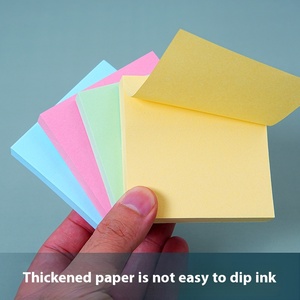 Notes autocollantes colorées Notes mignonnes et créatives Notes de papeterie de bureau Notes de message d'étudiant Notes personnalisées - Product Image 2