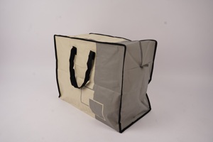 Échantillon gratuit OEM/ODM sac à provisions portable à fermeture éclair personnalisé de haute qualité avec motif de dessin animé sac du marché tissé en PP pour cadeaux de plein air - Product Image 2