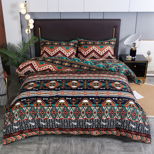 Fornitura diretta in fabbrica set di biancheria da letto ecologici ricamati in stile moderno ricamato Multi-colore filo di cotone - Product Image 3