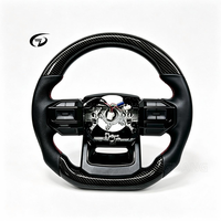 Volant personnalisé en usine avec motif en fibre de carbone hydro-dépoli, compatible avec Toyota LC250 LC300 Prado Hilux Camry 8ème génération