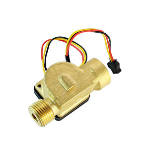 Vente directe d'usine Capteur de débit d'eau à fil interne à 4 points Capteur de débit à effet Hall à impulsions Haute précision - Product Image 1