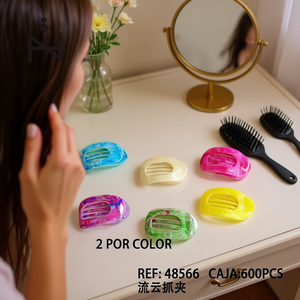 Angelina Cloud Claw Clip 12 cm, colore sfumato, accessori per capelli leggeri per donna, uso quotidiano, stile alla moda - Product Image 2