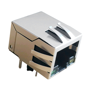 Китай, оптовая продажа, 6 6, 8 контактов, магнитная розетка для женского стандарта Ethernet, разъем <span class=keywords><strong>RJ45</strong></span> - Product Image 1