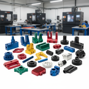 บริการกลึงและกัดซีเอ็นซี ชิ้นส่วนพลาสติกความแม่นยำสูง ABS ไนลอน POM งานกลึงตามสั่ง ต้นแบบรวดเร็ว ชิ้นส่วนความแม่นยำสูง OEM - Product Image 1