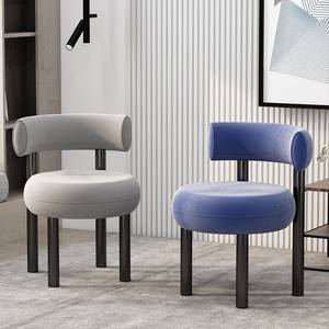 Nordic Modern Dining Chair With <b>Backrest</b> For Home Restaurant Milk Tea Shop Artistic Style Adult Use - Product Image 2