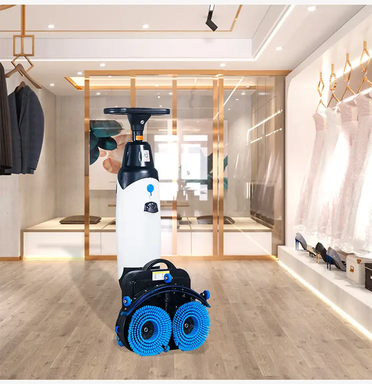 KUER Floor Scrubber Unveiling Efficiency With Single Disc Walk-behind And Floor Washing Machines