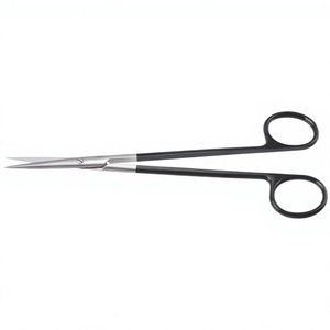 Ciseaux à lame dentelée Metzenbaum en acier inoxydable, ciseaux chirurgicaux de dissection, lame inférieure micro-dentelée pour la coupe des tissus - Product Image 1