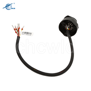 Alta qualidade personalizado 13 maneira conector feminino reboque cauda luz fio arnês tear - Product Image 2