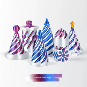 Juguete Antiestrés en Espiral, Cono <span class=keywords><strong>Imposible</strong></span> Impreso en 3D, Personalizable, de PLA, para Niños, Adolescentes y Jóvenes - Product Image 5