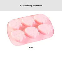 Moule à glaçons en silicone en forme de fruits d'été, moule créatif DIY pour des glaçons amusants faits maison, complément alimentaire, outil ménager réutilisable
