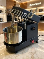 GOOPIKK 2KG 3KG 4KG 5KG Pétrin à spirale de table à tête inclinable multifonctionnel avec affichage de la température et bol amovible pour la pâtisserie
