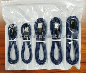 Nylon Braided Micro <b>Usb</b> <b>Cable</b> 3ft 6ft 10ft <b>Type</b>-<b>C</b> Fast Charger 1m 2m 3m <b>Cable</b> for iPhone <b>USB</b> <b>Cable</b> - Product Image 3
