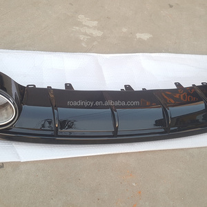 Đối Với Audi A6 Nâng Cấp Lên Bộ Thân Máy RS6 Bộ Khuếch Tán Màu Đen Điều Chỉnh Phía Sau Cho Bình Thường 2016 2017 2018 - Product Image 6