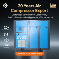 Compresseur d'air industriel à vis AIRSTONE 30KW 37KW 45KW 220V 380V à vitesse fixe 40HP 40HP 50HP