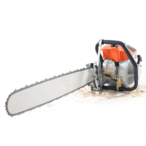 Tronçonneuse à essence professionnelle MS070 Heavy Duty 105CC avec guide-chaîne de 36 pouces - Product Image 1