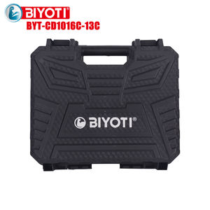 Perceuse à percussion sans fil au lithium BIYOTI 13 mm, perceuse électrique sans balais portable 21 V, ensemble d'outils de perceuse à main - Product Image 6