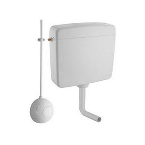 Caja de válvula de descarga neumática externa con botón externo para tanque de inodoro - Product Image 1