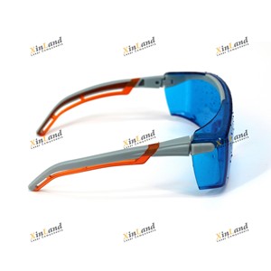 Gafas DE SEGURIDAD láser UV de 532nm con marco de plástico para equipos de belleza Protección ocular 190-540nm - Product Image 4