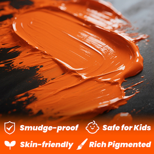 GP لوازم طلاء الجسم المقاوم للماء ضد الغسل والعرق مقاوم للماء قابل للغسل كريم لحفلات الهالوي - Product Image 4