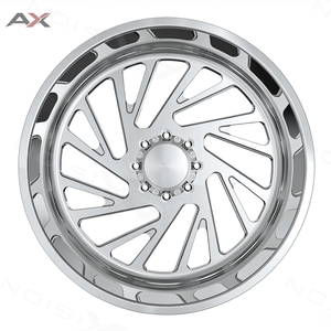 Jantes de camion forgées 20 22 26 pouces style JTX, jantes de camion polies à fond profond 8x170 8x180 8x165.1 pour Ford F-250 RAM 2500 GMC Sierra - Product Image 1