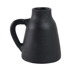 Vaso in terracotta con manico per l'arredamento del soggiorno, vaso decorativo per fiori, per camera da letto, casa, ufficio, scrivania - Product Image 4