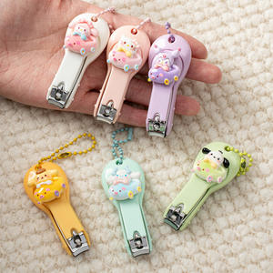 Juego <span class=keywords><strong>de</strong></span> cortaúñas plegable portátil <span class=keywords><strong>Sanrio</strong></span>, cortaúñas <span class=keywords><strong>de</strong></span> plástico a prueba <span class=keywords><strong>de</strong></span> salpicaduras para estudiantes y niños, uso <span class=keywords><strong>de</strong></span> dedos - Product Image 2