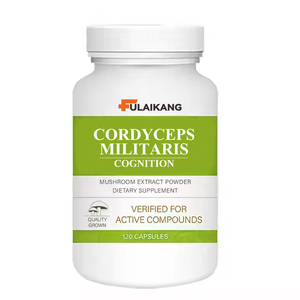Extrait de Cordyceps pressé à froid OEM/ODM, extrait de plantes, capsules de vitamines, en verre, en bouteille, en fût, aliments santé - Product Image 1