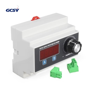 Chiết áp điện trở biến đổi hiển thị kỹ thuật số Din-Rail 1K 2.2K 3.3K 4.7K 10K 100K 470K cho bộ điều khiển tốc độ biến tần - Product Image 2