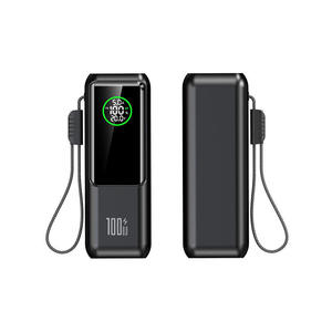 แบตเตอรี่สำรองพก<span class=keywords><strong>พา</strong></span>สำหรับแล็ปท็อป ความจุสูง 20000mAh พร้อมจอ LED แสดงผล รองรับการชาร์จเร็ว PD22.5W/100W แบบสองทิศทาง ใช้แบตเตอรี่ลิเธียมโพลิเมอร์ - Product Image 1