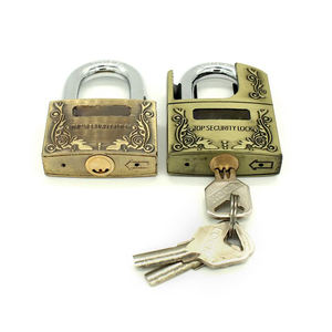 Candado de Alta Seguridad, Resistente, de Aleación de Zinc, con Protección de Media Cilindrada - Product Image 3