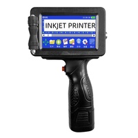 Imprimante portative à écran tactile de 4.3 pouces Machine de codage à jet d'encre à séchage rapide pour code à barres texte Logo QR Code numéro de lot