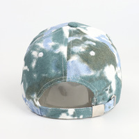 Gorra de Béisbol de 6 Paneles con Estampado Tie Dye, Gorra Deportiva Unisex Vintage con Degradado, Logotipo Personalizado