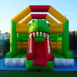 Bon prix Tyrannosaurus château rebondissant 2020 nouveau design Dino château gonflable enfants sautant parc aérien - Product Image 2