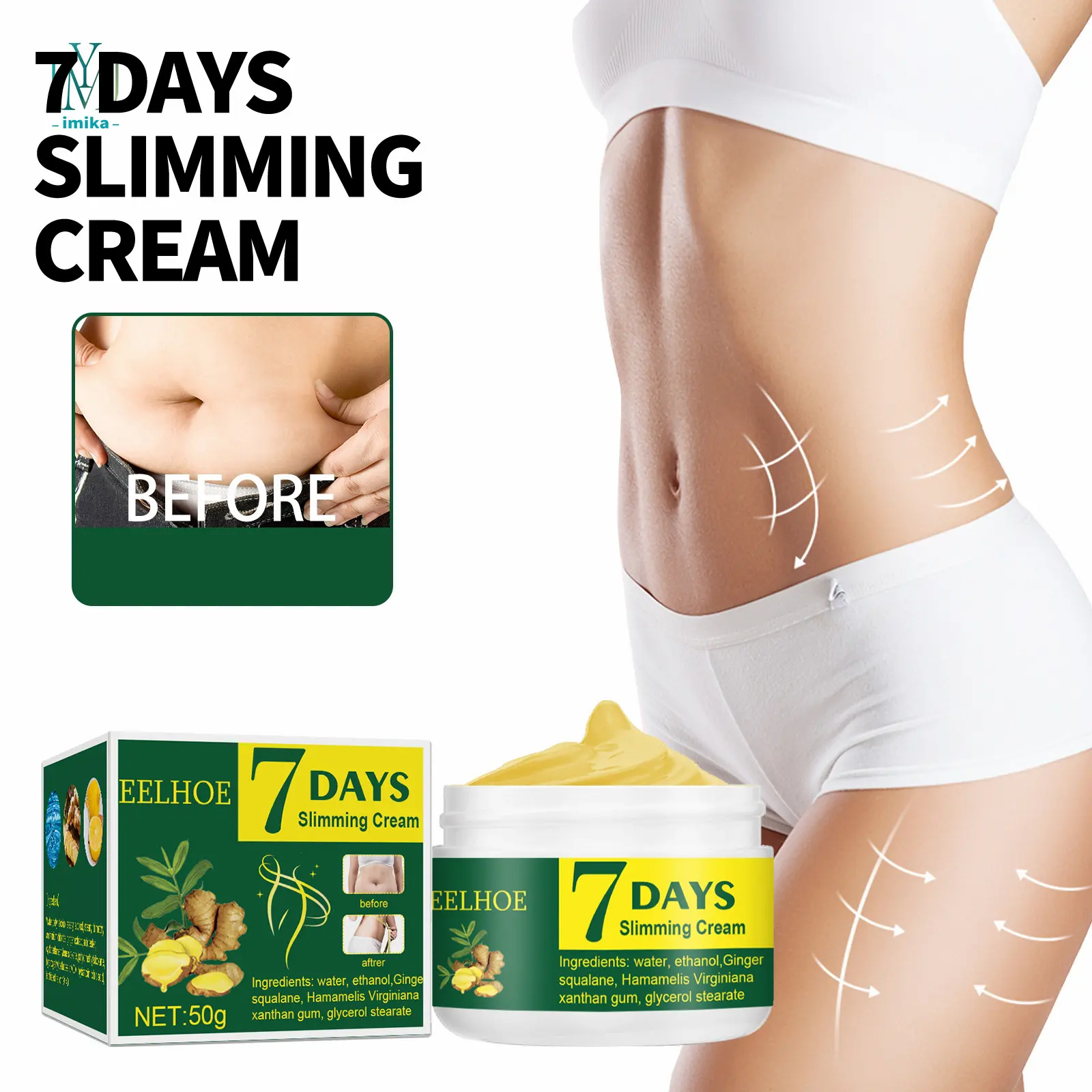 Natural Weight Loss Full Body Slimming Herbal Cellulite Loss Weight Fat Burning Lose Weight Fat Burning Efficacy Cream