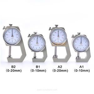 Medidor de espesor de papel de cuero, herramienta de medida de espesor de papel de película de cuero, 0-10mm/ 0-20mm - Product Image 3