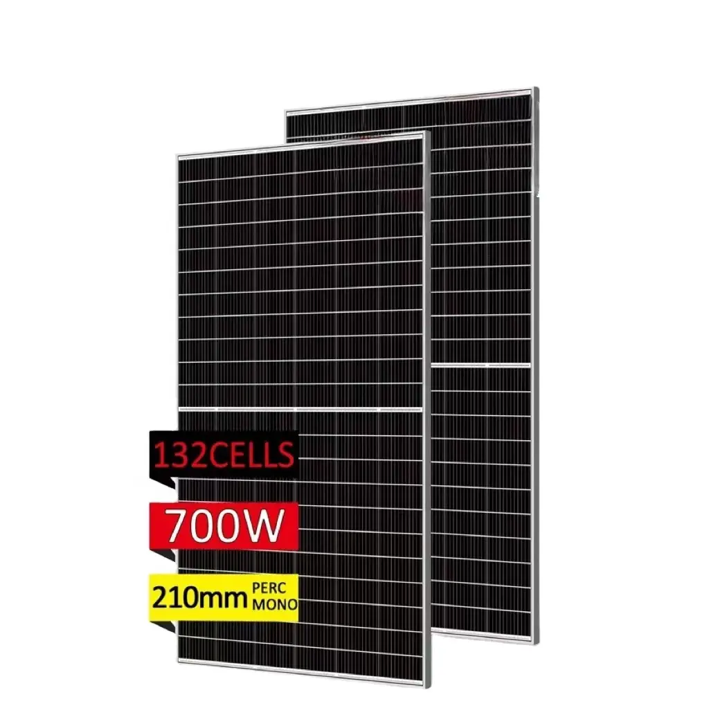 Livello 1 OEM di fabbrica di grado 700w pannello solare mono moduli pv con certificato TUV/CE Garanzia di 30 anni 5W-800W opzionale