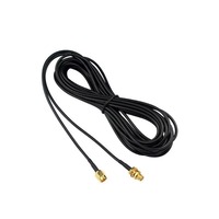 Câble coaxial RF personnalisé RG174 RG58 avec connecteurs SMA mâle/femelle, RP-SMA, BNC, TNC, N, Fakra – Câble de raccordement d'antenne pour WiFi, GPS, IoT